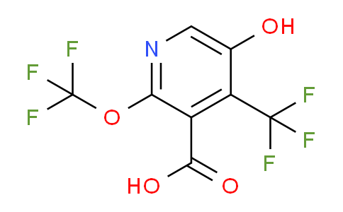 5-Hydroxy-2-(trifluoromethoxy)-4-(trifluoromethyl)pyridine-3-carboxylic acid