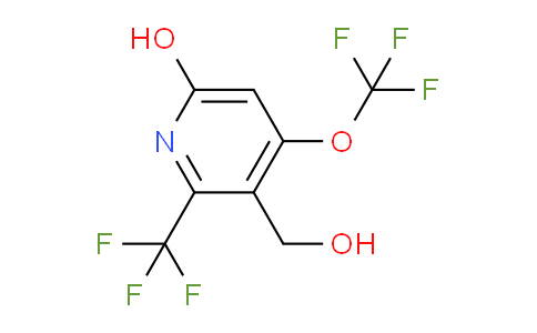 6-Hydroxy-4-(trifluoromethoxy)-2-(trifluoromethyl)pyridine-3-methanol