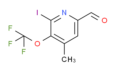 AM225961 | 1804795-61-6 | 2-Iodo-4-methyl-3-(trifluoromethoxy)pyridine-6-carboxaldehyde