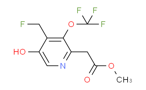 AM225976 | 1804644-59-4 | Methyl 4-(fluoromethyl)-5-hydroxy-3-(trifluoromethoxy)pyridine-2-acetate