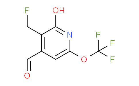 3-(Fluoromethyl)-2-hydroxy-6-(trifluoromethoxy)pyridine-4-carboxaldehyde