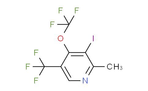 AM225996 | 1804830-38-3 | 3-Iodo-2-methyl-4-(trifluoromethoxy)-5-(trifluoromethyl)pyridine