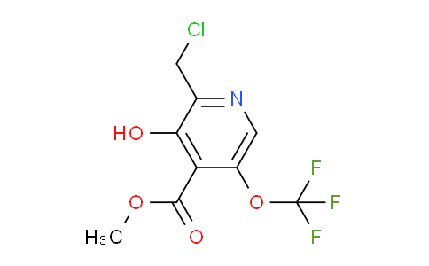 AM226004 | 1804355-34-7 | Methyl 2-(chloromethyl)-3-hydroxy-5-(trifluoromethoxy)pyridine-4-carboxylate