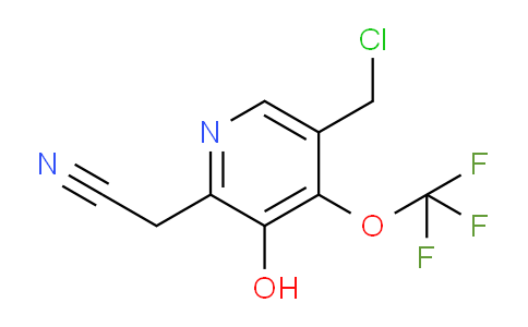 AM226010 | 1804792-91-3 | 5-(Chloromethyl)-3-hydroxy-4-(trifluoromethoxy)pyridine-2-acetonitrile