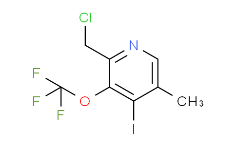 AM226020 | 1804732-35-1 | 2-(Chloromethyl)-4-iodo-5-methyl-3-(trifluoromethoxy)pyridine