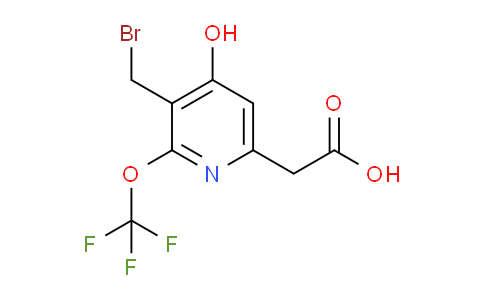 AM226021 | 1806025-44-4 | 3-(Bromomethyl)-4-hydroxy-2-(trifluoromethoxy)pyridine-6-acetic acid