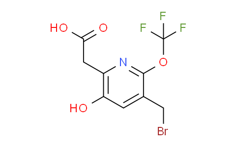 AM226023 | 1804479-08-0 | 3-(Bromomethyl)-5-hydroxy-2-(trifluoromethoxy)pyridine-6-acetic acid