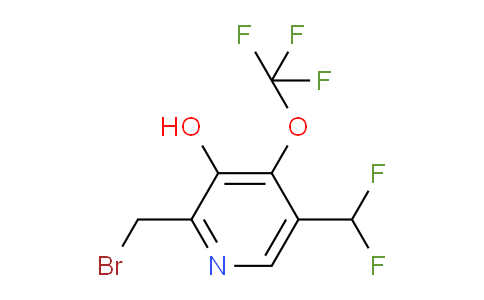AM226043 | 1806722-47-3 | 2-(Bromomethyl)-5-(difluoromethyl)-3-hydroxy-4-(trifluoromethoxy)pyridine