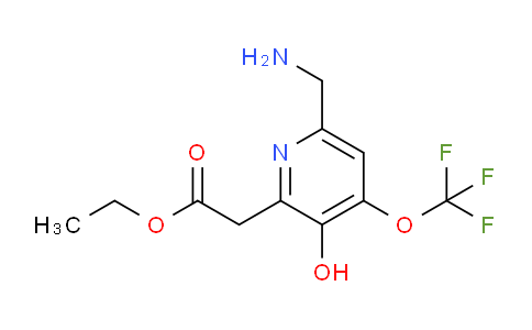 AM226053 | 1804475-50-0 | Ethyl 6-(aminomethyl)-3-hydroxy-4-(trifluoromethoxy)pyridine-2-acetate