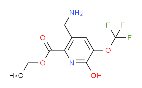 AM226058 | 1806743-97-4 | Ethyl 5-(aminomethyl)-2-hydroxy-3-(trifluoromethoxy)pyridine-6-carboxylate