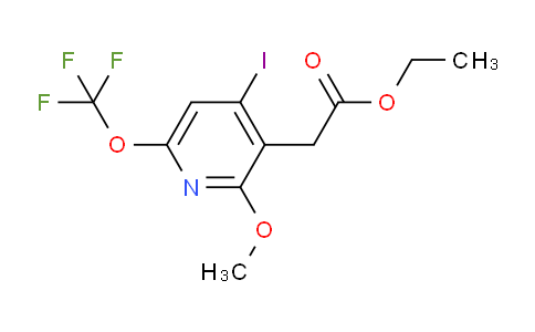 AM226063 | 1804646-28-3 | Ethyl 4-iodo-2-methoxy-6-(trifluoromethoxy)pyridine-3-acetate