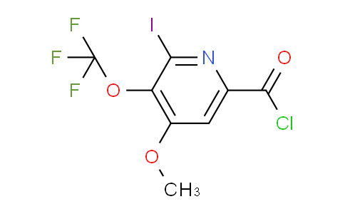 AM226065 | 1803962-14-2 | 2-Iodo-4-methoxy-3-(trifluoromethoxy)pyridine-6-carbonyl chloride