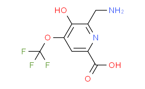 AM226069 | 1804764-23-5 | 2-(Aminomethyl)-3-hydroxy-4-(trifluoromethoxy)pyridine-6-carboxylic acid