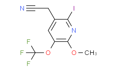 AM226080 | 1804727-82-9 | 2-Iodo-6-methoxy-5-(trifluoromethoxy)pyridine-3-acetonitrile