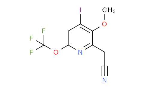 AM226082 | 1804798-50-2 | 4-Iodo-3-methoxy-6-(trifluoromethoxy)pyridine-2-acetonitrile