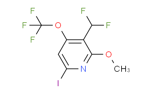 AM226085 | 1804831-71-7 | 3-(Difluoromethyl)-6-iodo-2-methoxy-4-(trifluoromethoxy)pyridine