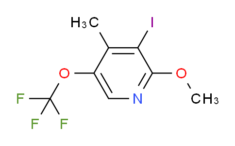 AM226109 | 1806195-67-4 | 3-Iodo-2-methoxy-4-methyl-5-(trifluoromethoxy)pyridine