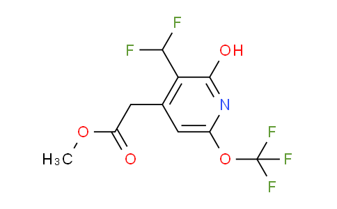 AM226117 | 1804649-07-7 | Methyl 3-(difluoromethyl)-2-hydroxy-6-(trifluoromethoxy)pyridine-4-acetate
