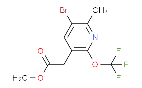 AM22612 | 1803576-27-3 | Methyl 3-bromo-2-methyl-6-(trifluoromethoxy)pyridine-5-acetate