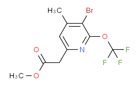 AM22613 | 1804008-35-2 | Methyl 3-bromo-4-methyl-2-(trifluoromethoxy)pyridine-6-acetate