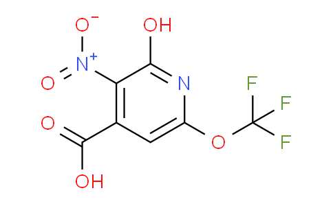 2-Hydroxy-3-nitro-6-(trifluoromethoxy)pyridine-4-carboxylic acid