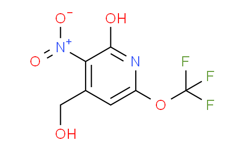 2-Hydroxy-3-nitro-6-(trifluoromethoxy)pyridine-4-methanol