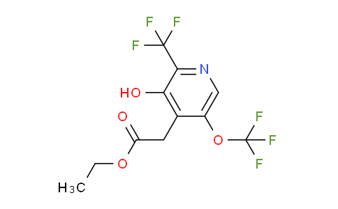 AM226136 | 1804835-74-2 | Ethyl 3-hydroxy-5-(trifluoromethoxy)-2-(trifluoromethyl)pyridine-4-acetate