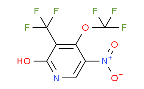 2-Hydroxy-5-nitro-4-(trifluoromethoxy)-3-(trifluoromethyl)pyridine