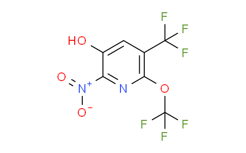 3-Hydroxy-2-nitro-6-(trifluoromethoxy)-5-(trifluoromethyl)pyridine