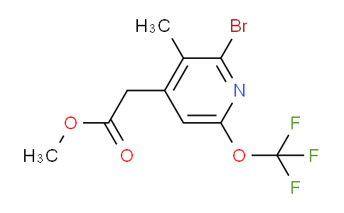 AM22614 | 1806212-67-8 | Methyl 2-bromo-3-methyl-6-(trifluoromethoxy)pyridine-4-acetate