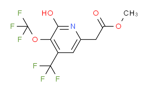 AM226143 | 1806727-40-1 | Methyl 2-hydroxy-3-(trifluoromethoxy)-4-(trifluoromethyl)pyridine-6-acetate