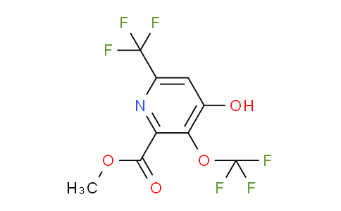 Methyl 4-hydroxy-3-(trifluoromethoxy)-6-(trifluoromethyl)pyridine-2-carboxylate