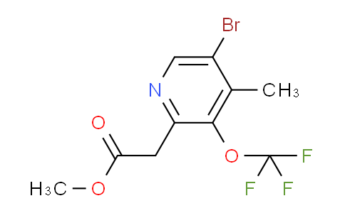 AM22615 | 1804615-42-6 | Methyl 5-bromo-4-methyl-3-(trifluoromethoxy)pyridine-2-acetate