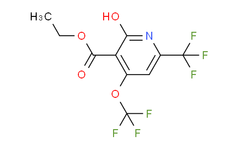 Ethyl 2-hydroxy-4-(trifluoromethoxy)-6-(trifluoromethyl)pyridine-3-carboxylate