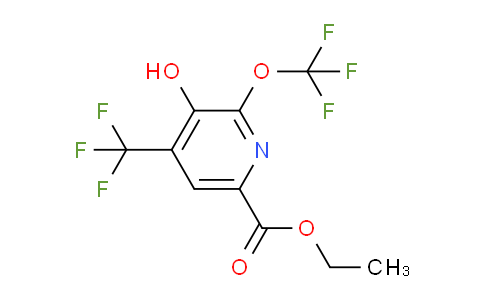 AM226152 | 1804346-00-6 | Ethyl 3-hydroxy-2-(trifluoromethoxy)-4-(trifluoromethyl)pyridine-6-carboxylate