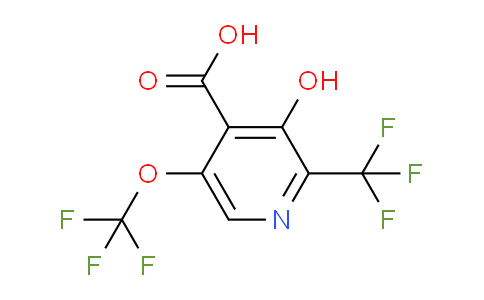 AM226155 | 1804367-86-9 | 3-Hydroxy-5-(trifluoromethoxy)-2-(trifluoromethyl)pyridine-4-carboxylic acid