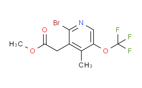 AM22616 | 1803914-09-1 | Methyl 2-bromo-4-methyl-5-(trifluoromethoxy)pyridine-3-acetate