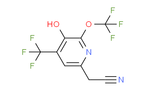 AM226166 | 1804341-80-7 | 3-Hydroxy-2-(trifluoromethoxy)-4-(trifluoromethyl)pyridine-6-acetonitrile