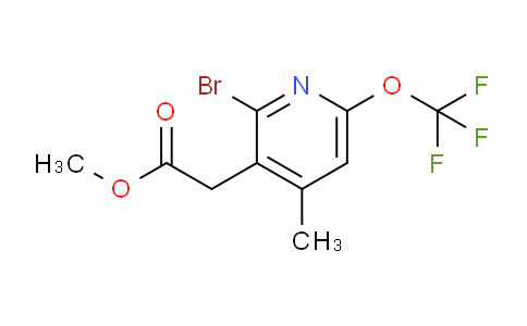 AM22617 | 1804008-16-9 | Methyl 2-bromo-4-methyl-6-(trifluoromethoxy)pyridine-3-acetate
