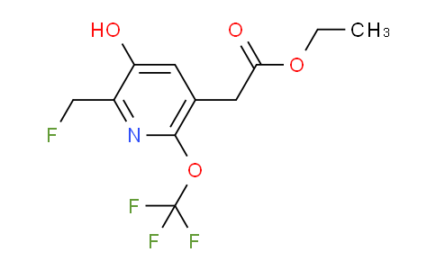 AM226171 | 1806731-86-1 | Ethyl 2-(fluoromethyl)-3-hydroxy-6-(trifluoromethoxy)pyridine-5-acetate