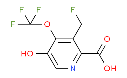 AM226191 | 1804838-06-9 | 3-(Fluoromethyl)-5-hydroxy-4-(trifluoromethoxy)pyridine-2-carboxylic acid