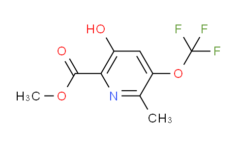 Methyl 5-hydroxy-2-methyl-3-(trifluoromethoxy)pyridine-6-carboxylate