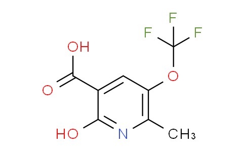 AM226205 | 1804772-37-9 | 2-Hydroxy-6-methyl-5-(trifluoromethoxy)pyridine-3-carboxylic acid
