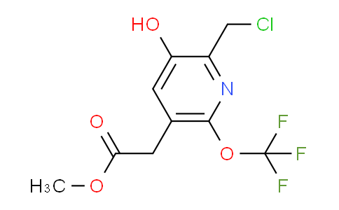 AM226212 | 1806024-02-1 | Methyl 2-(chloromethyl)-3-hydroxy-6-(trifluoromethoxy)pyridine-5-acetate