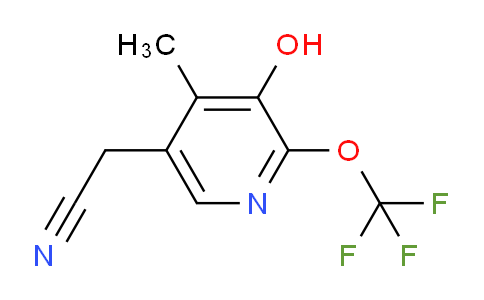 AM226216 | 1803698-37-4 | 3-Hydroxy-4-methyl-2-(trifluoromethoxy)pyridine-5-acetonitrile