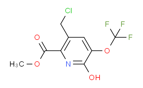 AM226219 | 1804723-91-8 | Methyl 5-(chloromethyl)-2-hydroxy-3-(trifluoromethoxy)pyridine-6-carboxylate