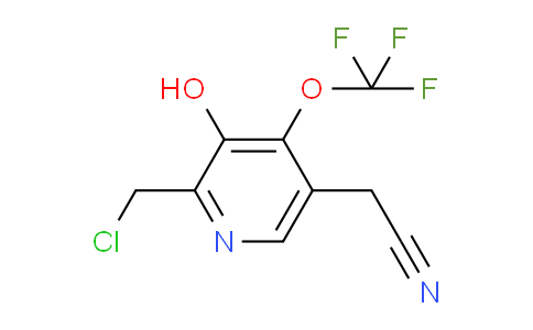 AM226229 | 1804777-86-3 | 2-(Chloromethyl)-3-hydroxy-4-(trifluoromethoxy)pyridine-5-acetonitrile