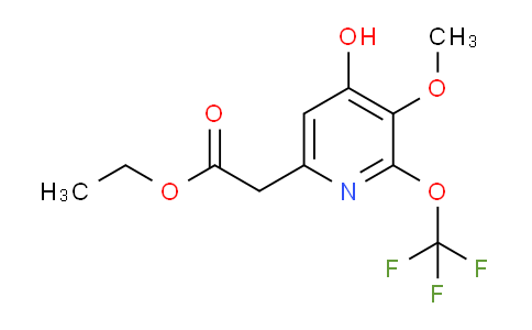 AM226235 | 1804772-58-4 | Ethyl 4-hydroxy-3-methoxy-2-(trifluoromethoxy)pyridine-6-acetate