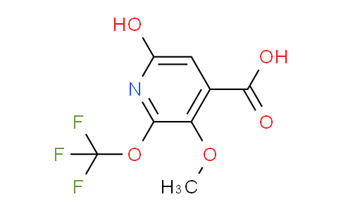6-Hydroxy-3-methoxy-2-(trifluoromethoxy)pyridine-4-carboxylic acid
