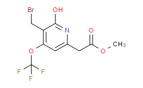 AM226249 | 1804721-49-0 | Methyl 3-(bromomethyl)-2-hydroxy-4-(trifluoromethoxy)pyridine-6-acetate